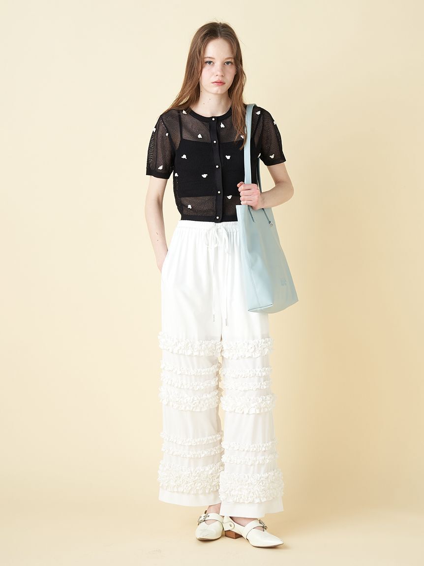 FURFUR「プティフラワーカーディガン」|カーディガン|