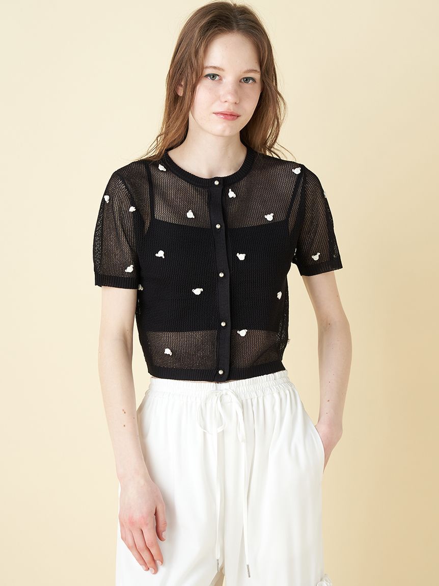 FURFUR「プティフラワーカーディガン」|カーディガン|