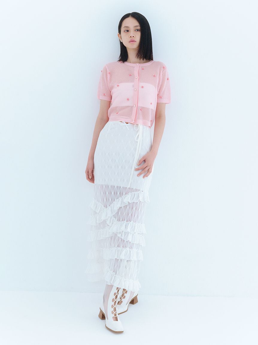 FURFUR「プティフラワーカーディガン」|カーディガン|