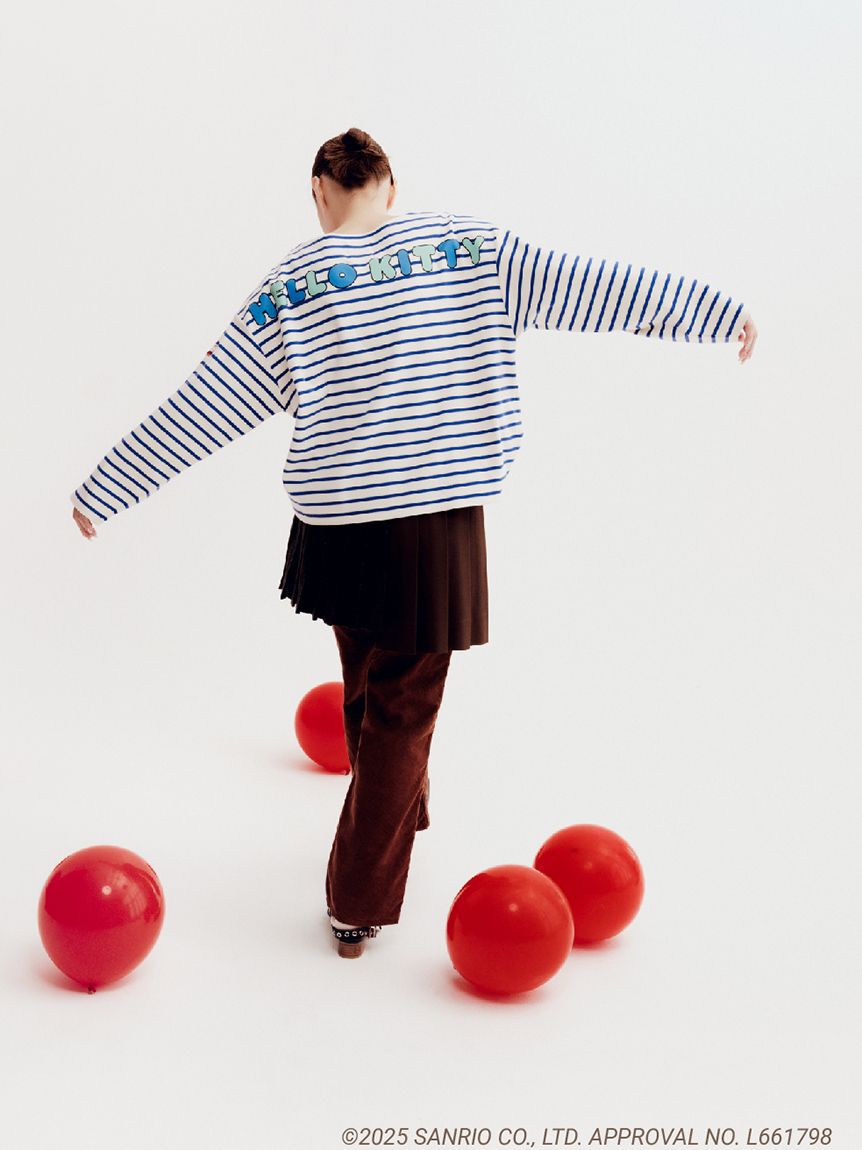 FURFUR「リボンステッチセミフレアデニムパンツ」|デニム|