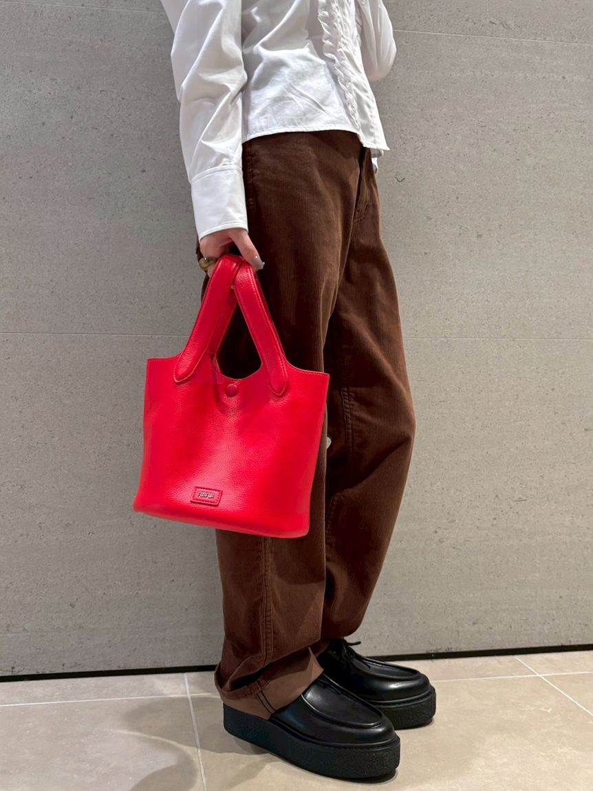 FURFUR「リボンステッチセミフレアデニムパンツ」|デニム|