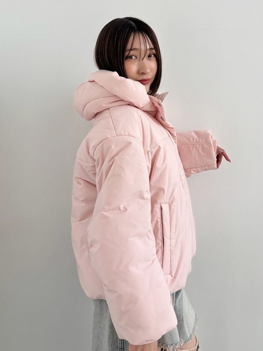 SNIDEL「LACOSTE/中綿ブルゾン」|ブルゾン・スタジャン|