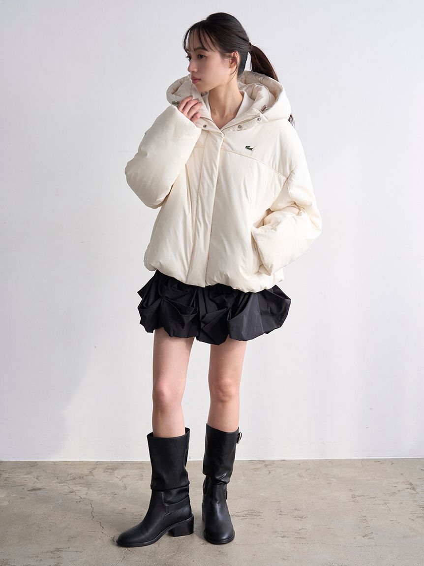 SNIDEL「LACOSTE/中綿ブルゾン」|ブルゾン・スタジャン|