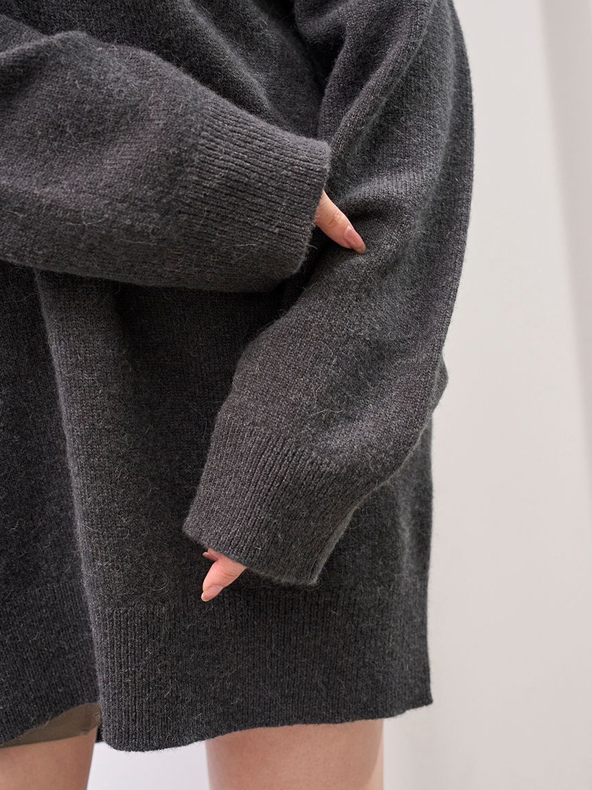 SNIDEL「LACOSTE/スキッパーニットワンピース」|ワンピース|