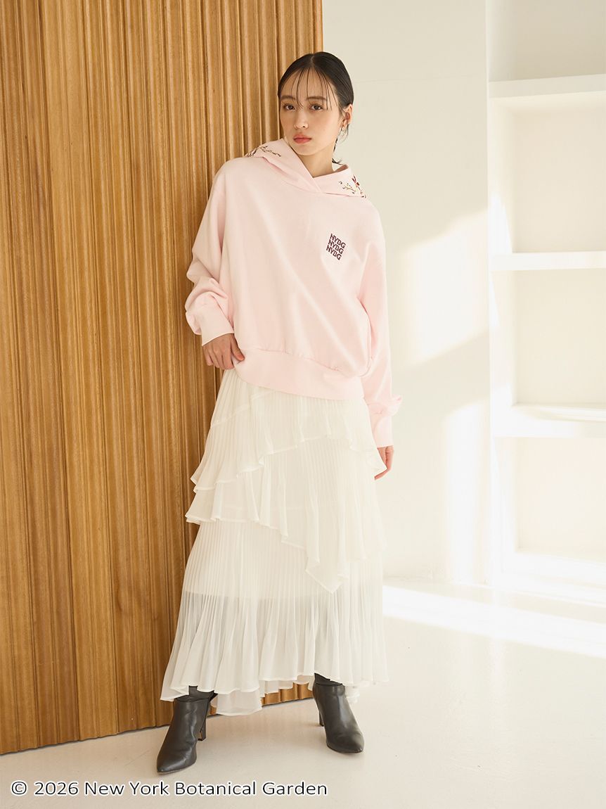 snidel Sustainableプリーツティアードスカート SNIDEL（スナイデル）の「Sustainableプリーツティアードスカート