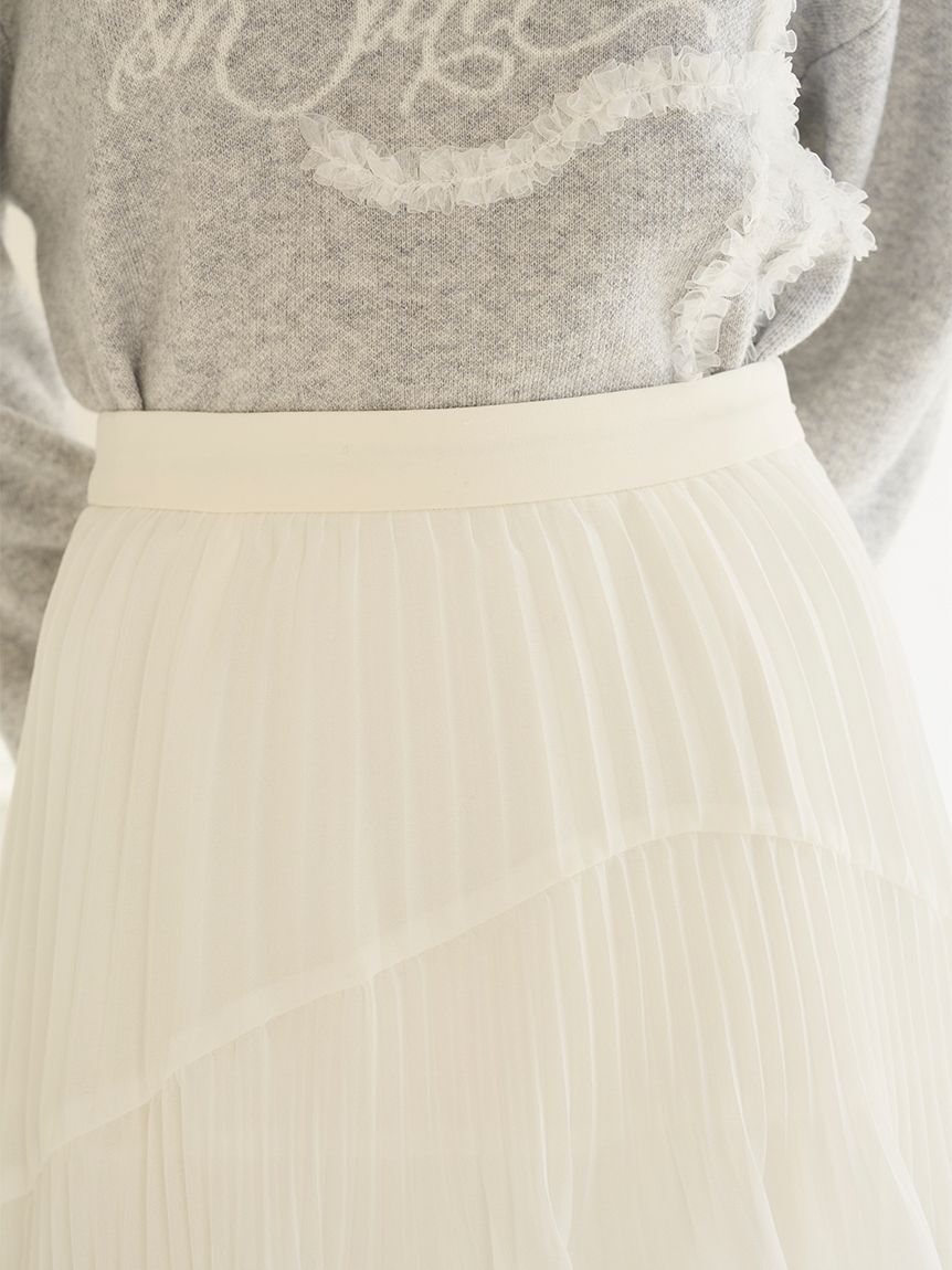 Sustainableプリーツティアードスカート（SNIDEL）｜ルミネの