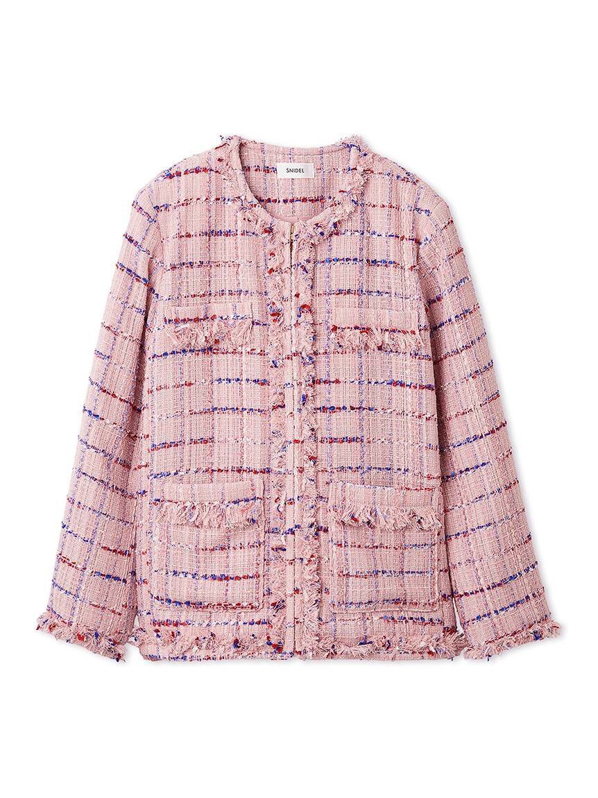 ロングツイードジャケット（SNIDEL）｜ルミネのファッション通販