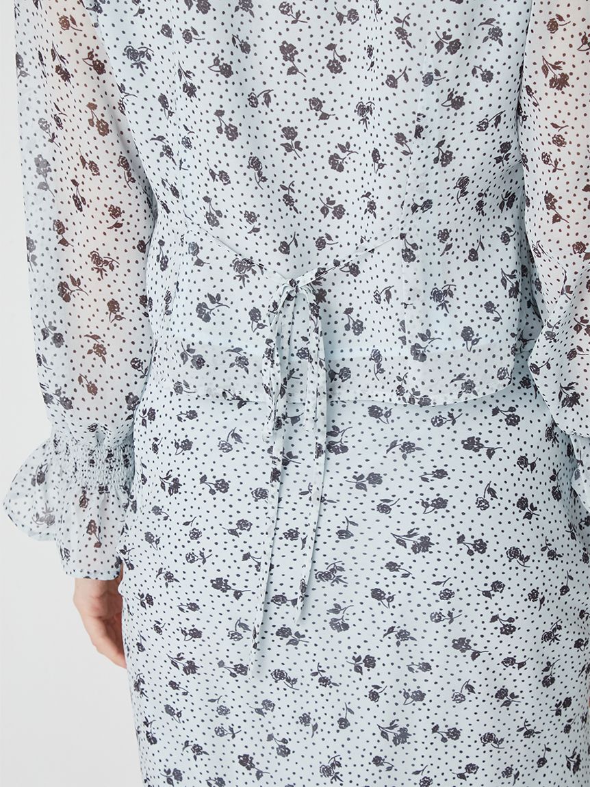 LILY BROWN「クラシックプリントカラーブラウス」|シャツ・ブラウス|