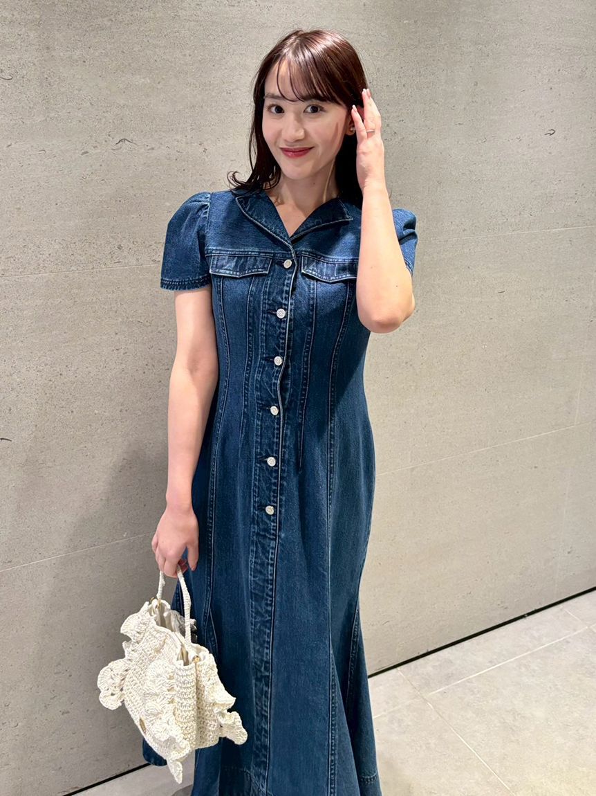 CELFORD「マーメイドデニムワンピース」|ワンピース|