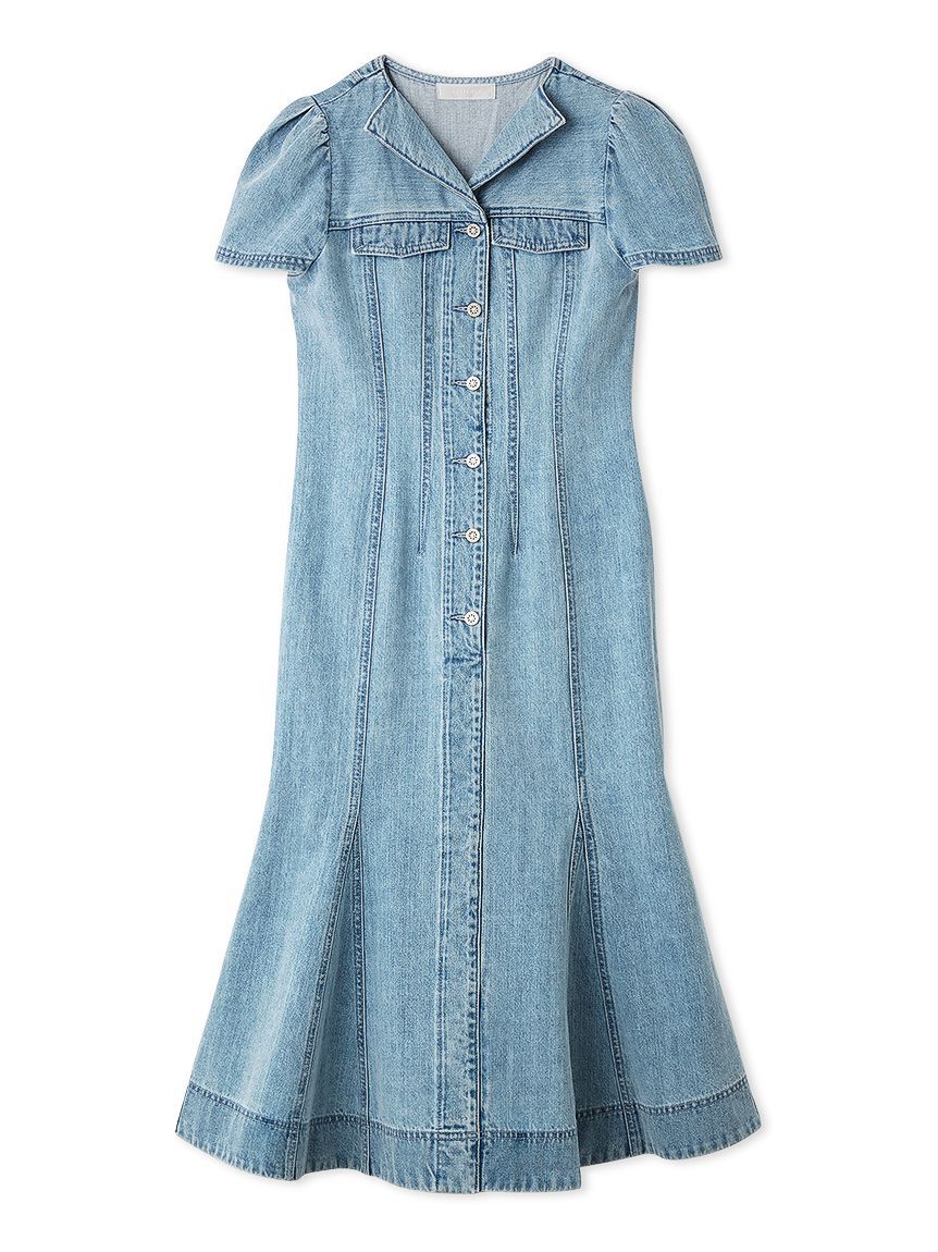 CELFORD「マーメイドデニムワンピース」|ワンピース|