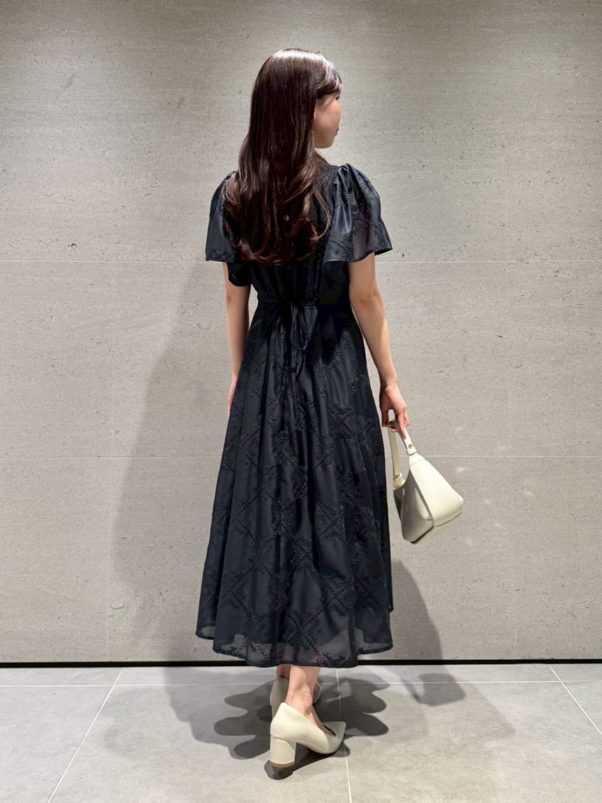 CELFORD「フラワーエンブロイダリーワンピース」|ワンピース|