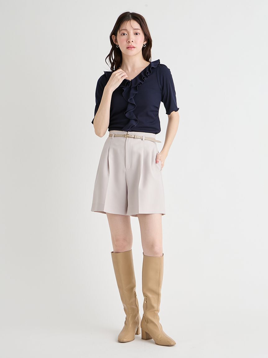 CELFORD「【洗える】ベルト付きショートパンツ」|その他|LBEG