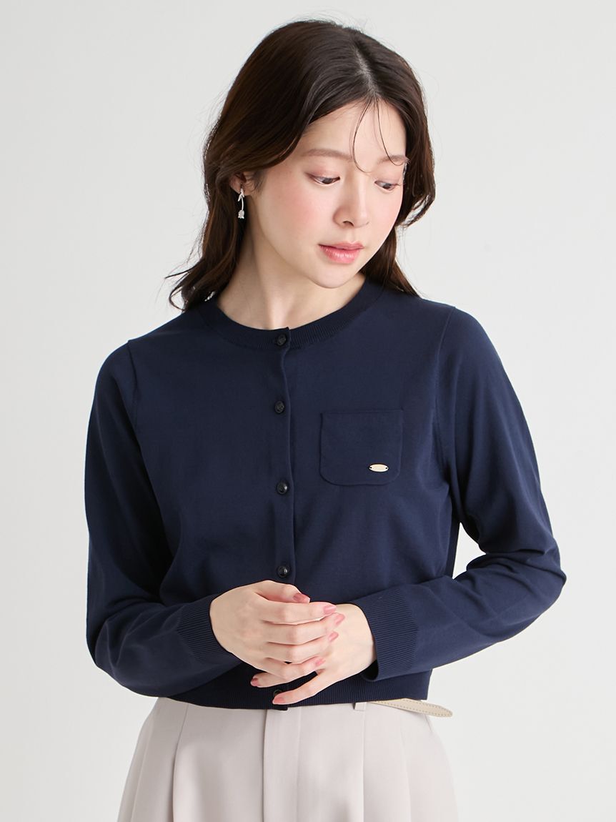 CELFORD「【UVカット】ポケットカーディガン」|カーディガン|NVY