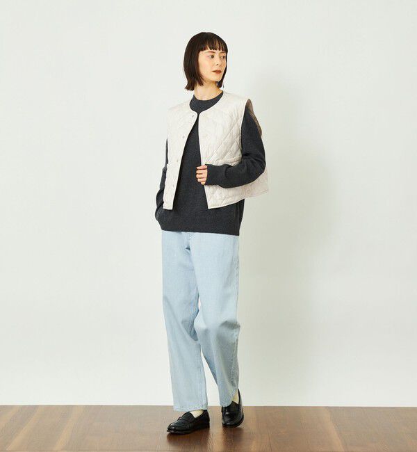 MACKINTOSH PHILOSOPHY「GREY LABEL ウールカシミヤクルーネックニット」|ニット・セーター|