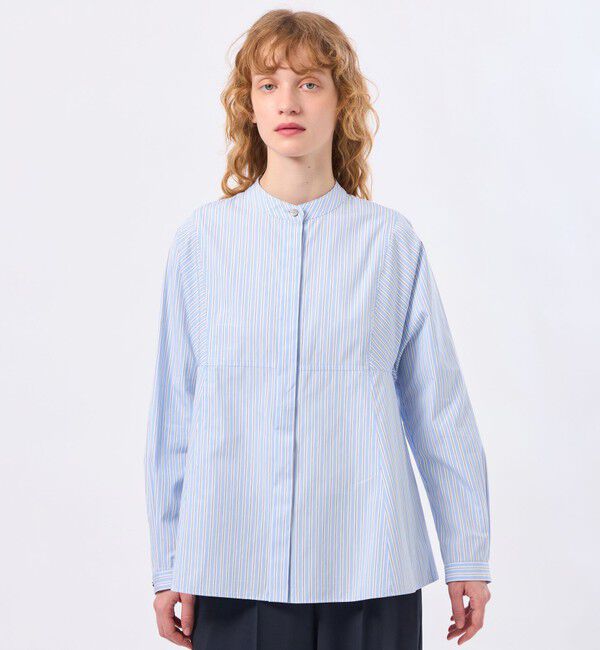 MACKINTOSH PHILOSOPHY「【CRANWELL SHIRTS（クランウェル シャツ）】THOMAS MASOM」|シャツ・ブラウス|ブルー