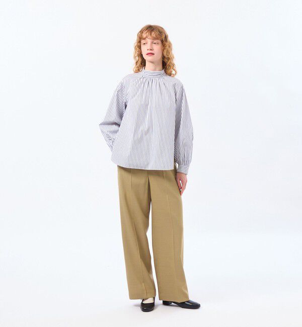 MACKINTOSH PHILOSOPHY「【TROTTER（トロッター）シリーズ】アクションツイルワイドパンツ」|スラックス|