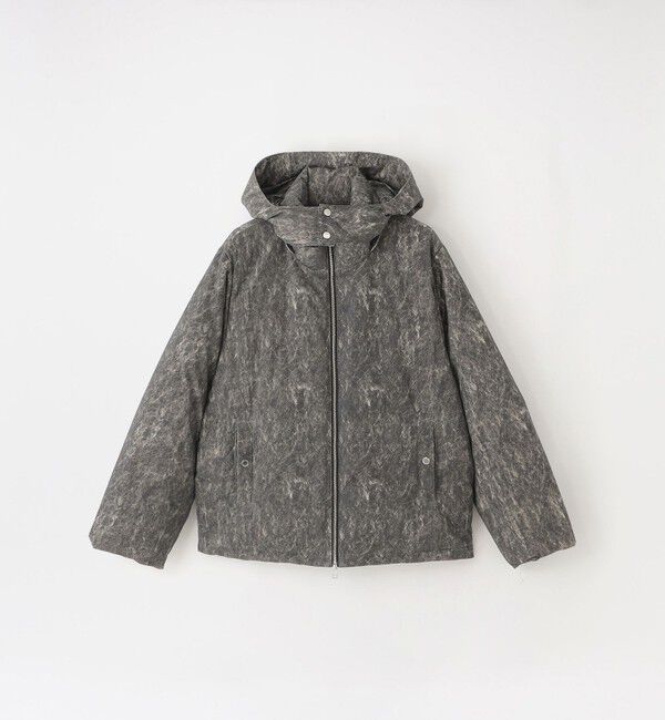  「ニュアンスプリントフーディーダウン」|ブルゾン・スタジャン|