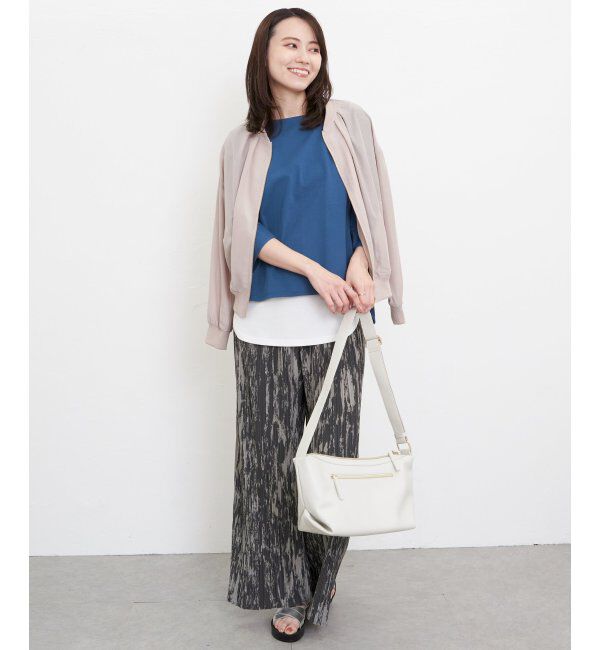 ikka「【雑誌InRed5月号掲載】シアーリブブルゾン」|ブルゾン・スタジャン|