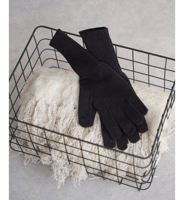 VENCE share style「クールクール手袋」|その他|ブラック