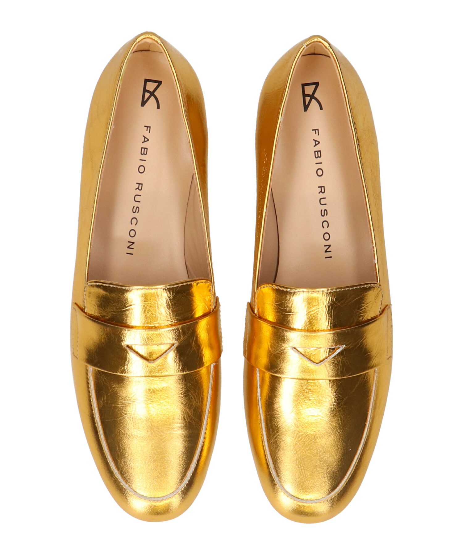 FABIO RUSCONI 「【FABIO RUSCONI】ラウンドトウベーシックローファー(F51629)」|ローファー|