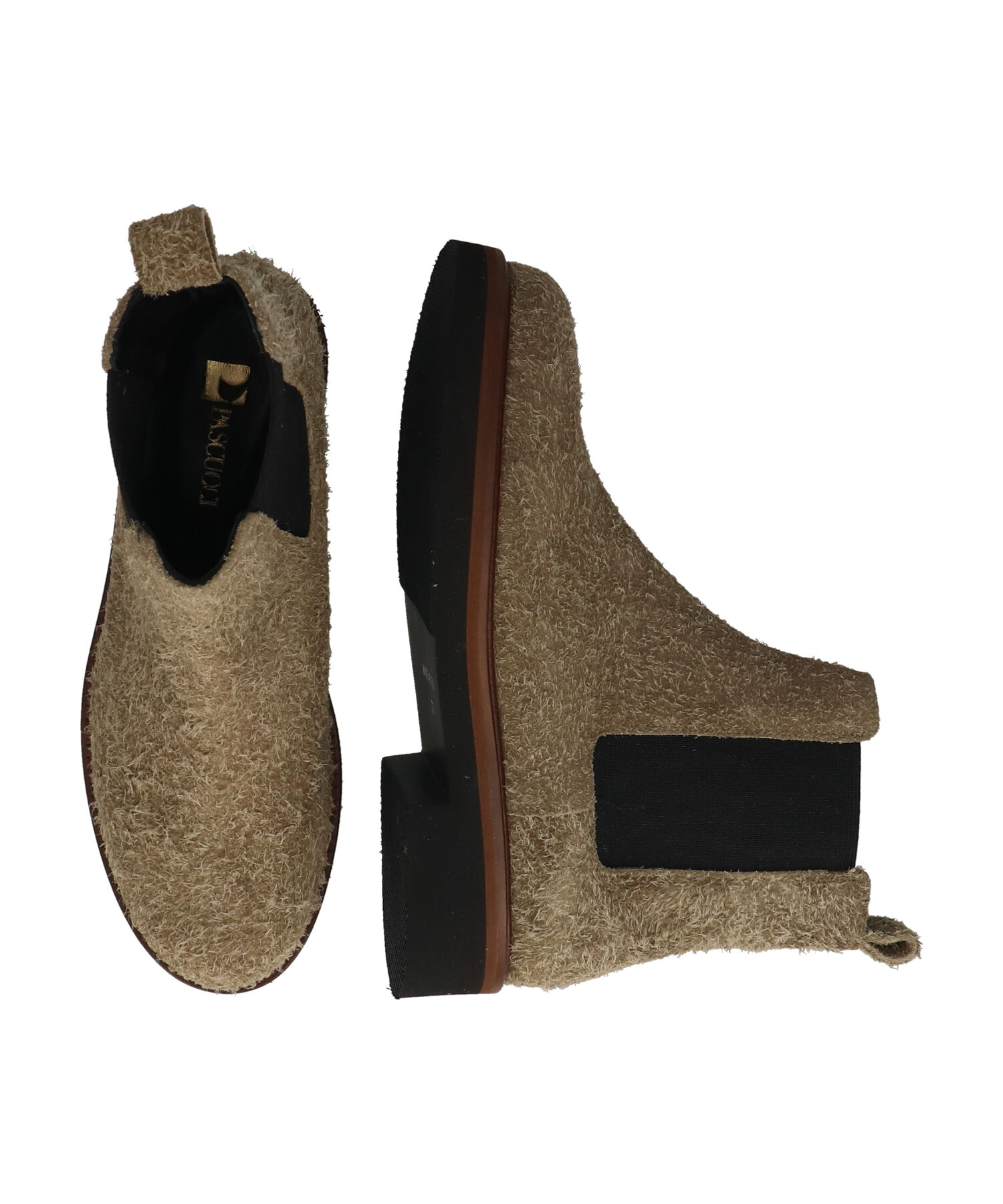 IMPORT SELECT「【PASCUCCI】ラウンドトウサイドゴアブーツ(D53010)」|ショートブーツ|