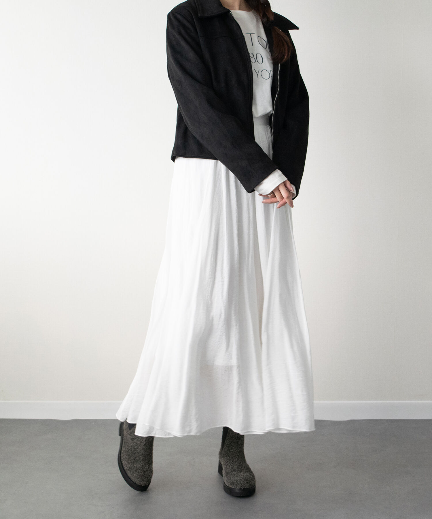 IMPORT SELECT「【PASCUCCI】ラウンドトウサイドゴアブーツ(D53010)」|ショートブーツ|