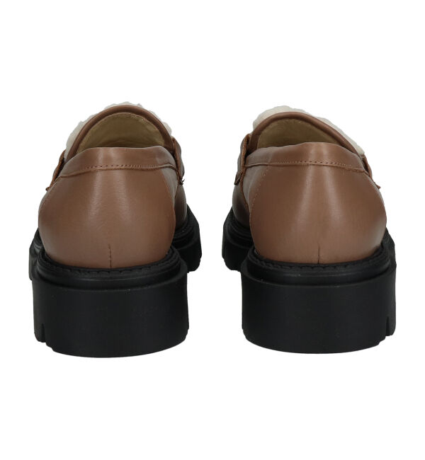 IMPORT SELECT「【CORSO ROMA 9】シアリング厚底ビットローファー(W51618)」|ローファー|