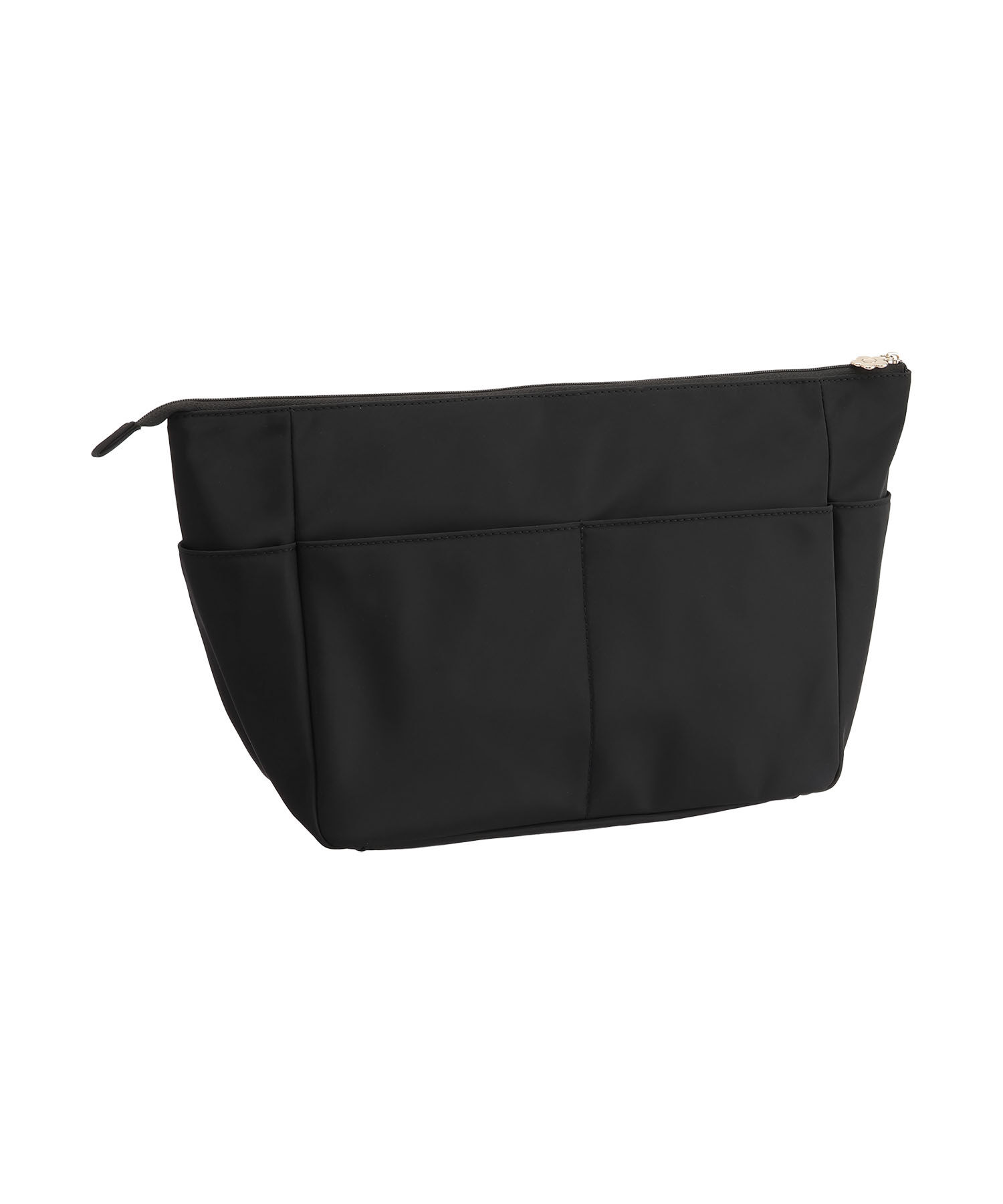 MARY QUANT「ゴールドロゴプリント インナーキャリングポーチL」|ポーチ|