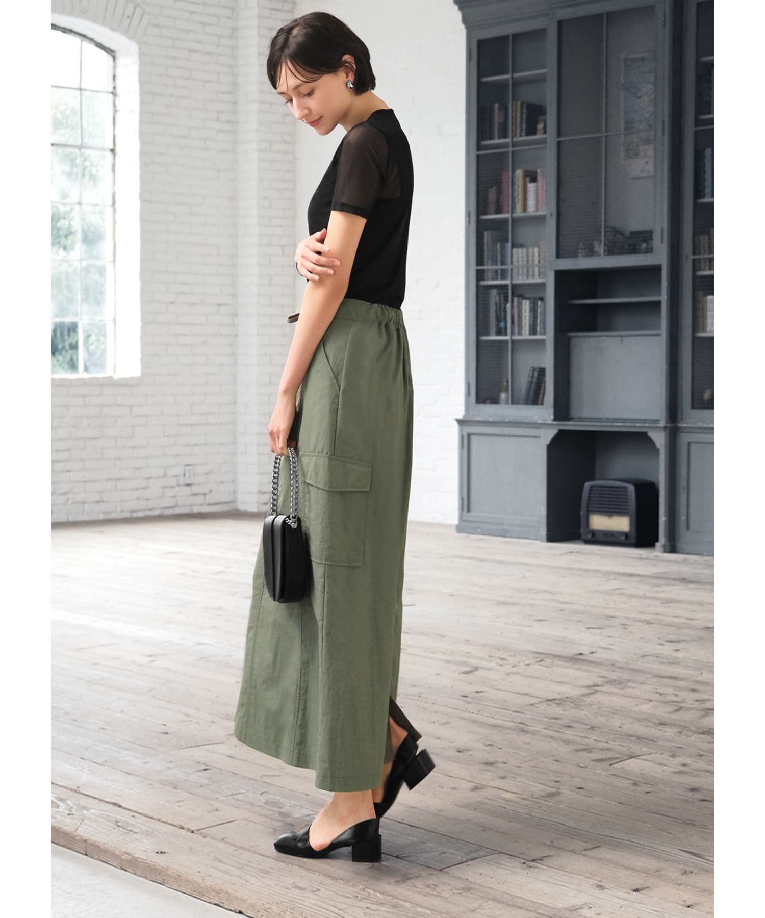 STYLE DELI「シアーインナー半袖トップス」|Tシャツ・カットソー|