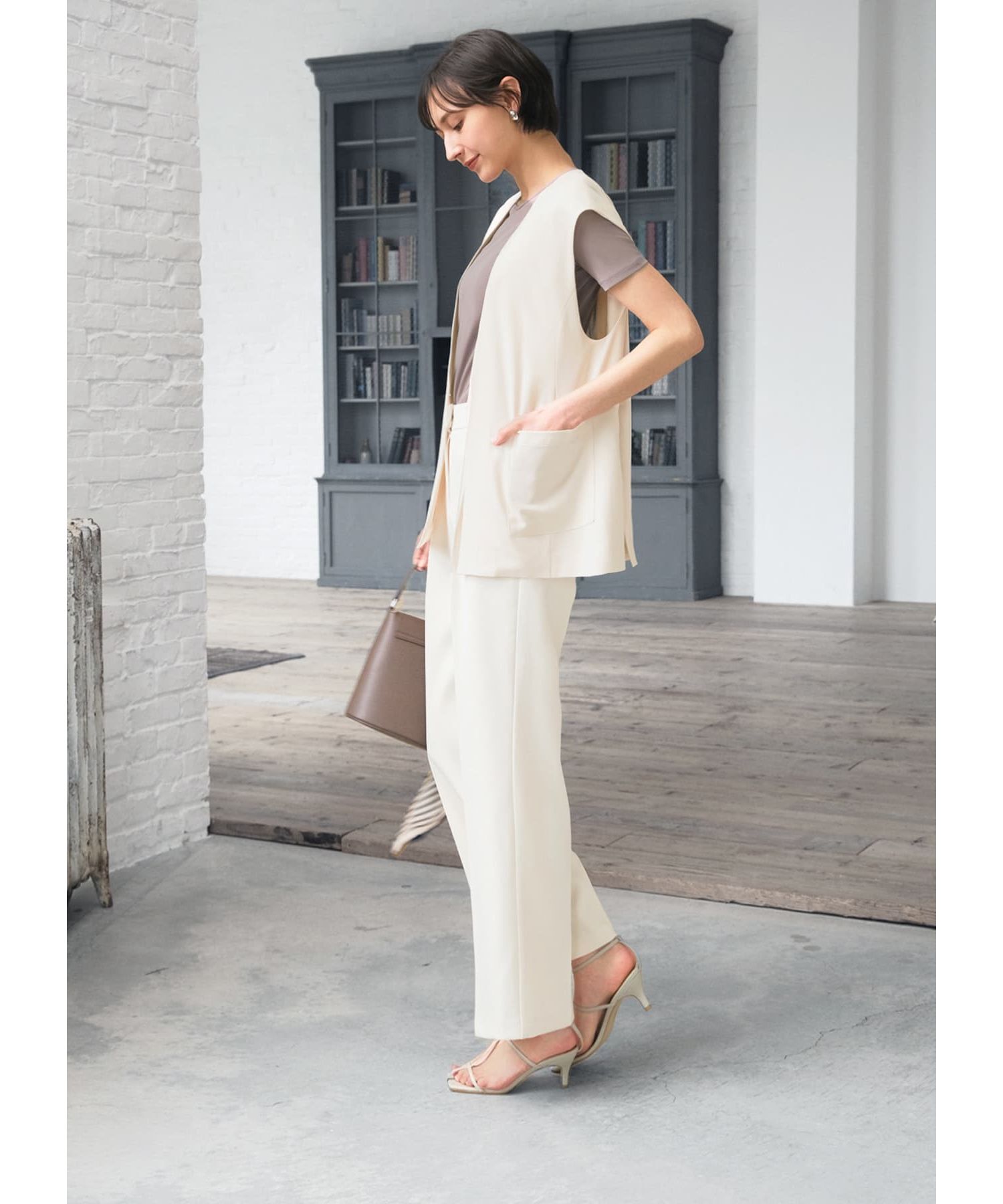 STYLE DELI「シアーインナー半袖トップス」|Tシャツ・カットソー|