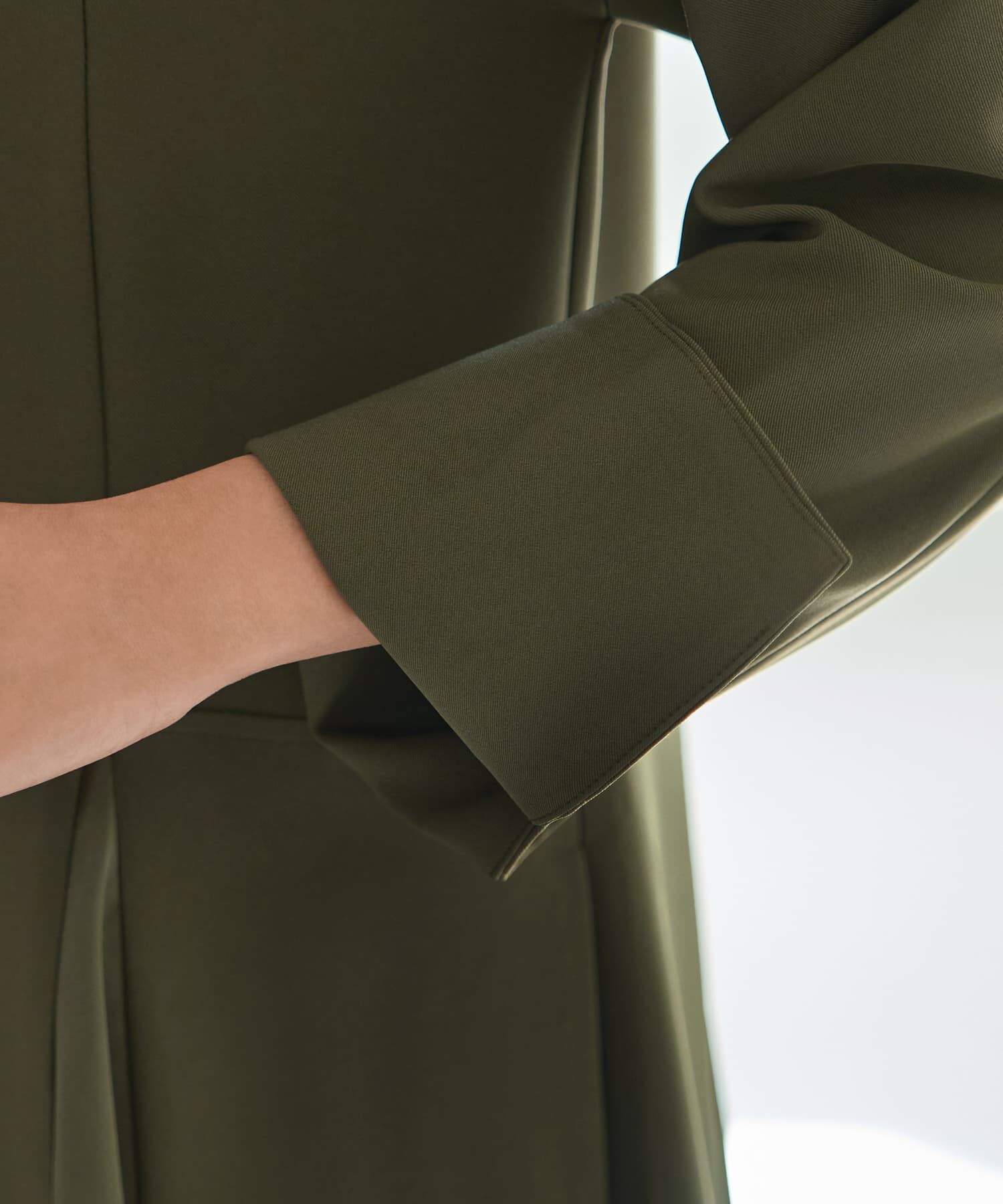 STYLE DELI「【LUXE】フロントファスナー微配色ワンピース」|ワンピース|