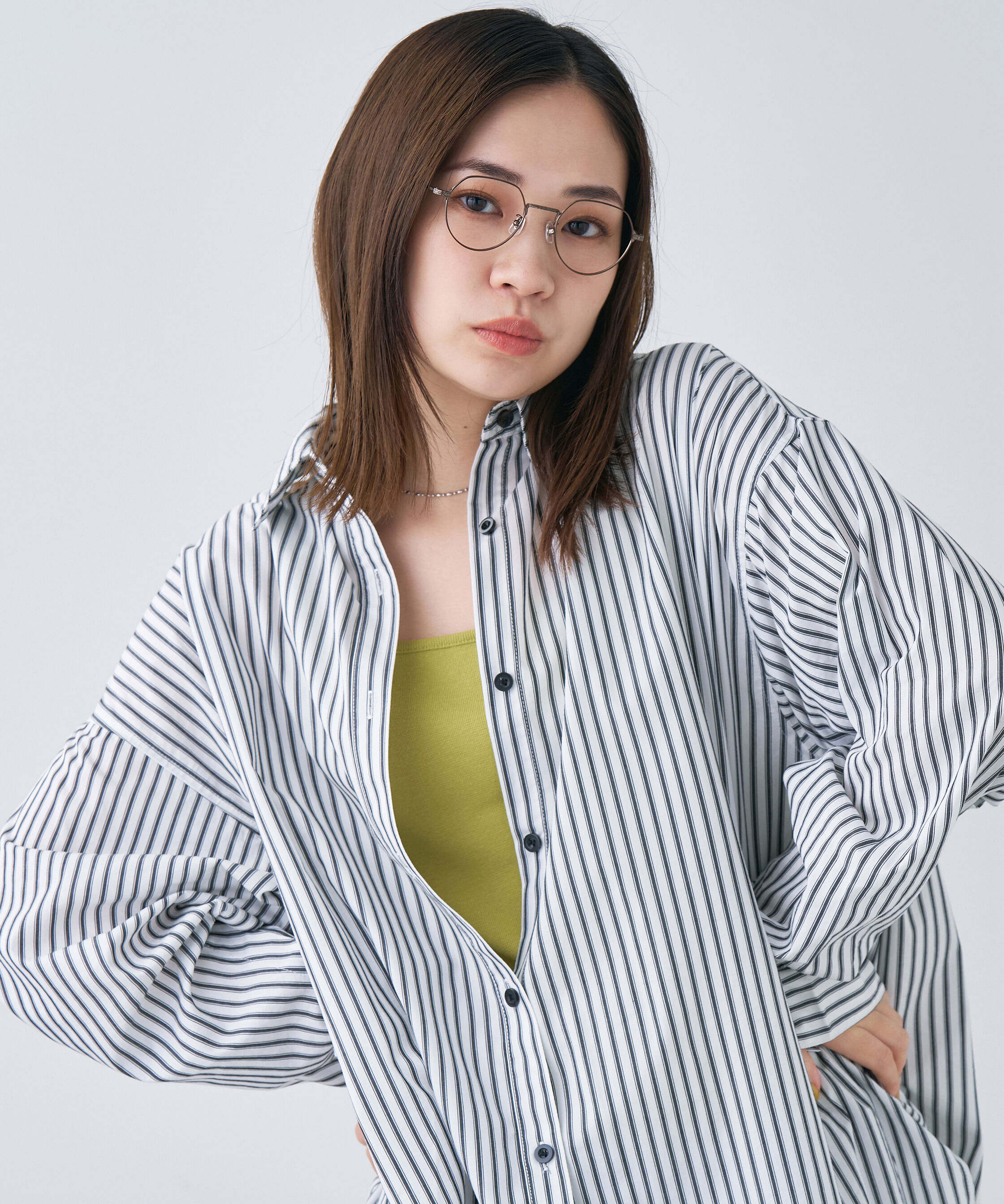  「ボストン型 メガネ｜Zoff｜UNITED ARROWS ユナイテッドアローズ レンズ交換券付き」|メガネ|ブラウン