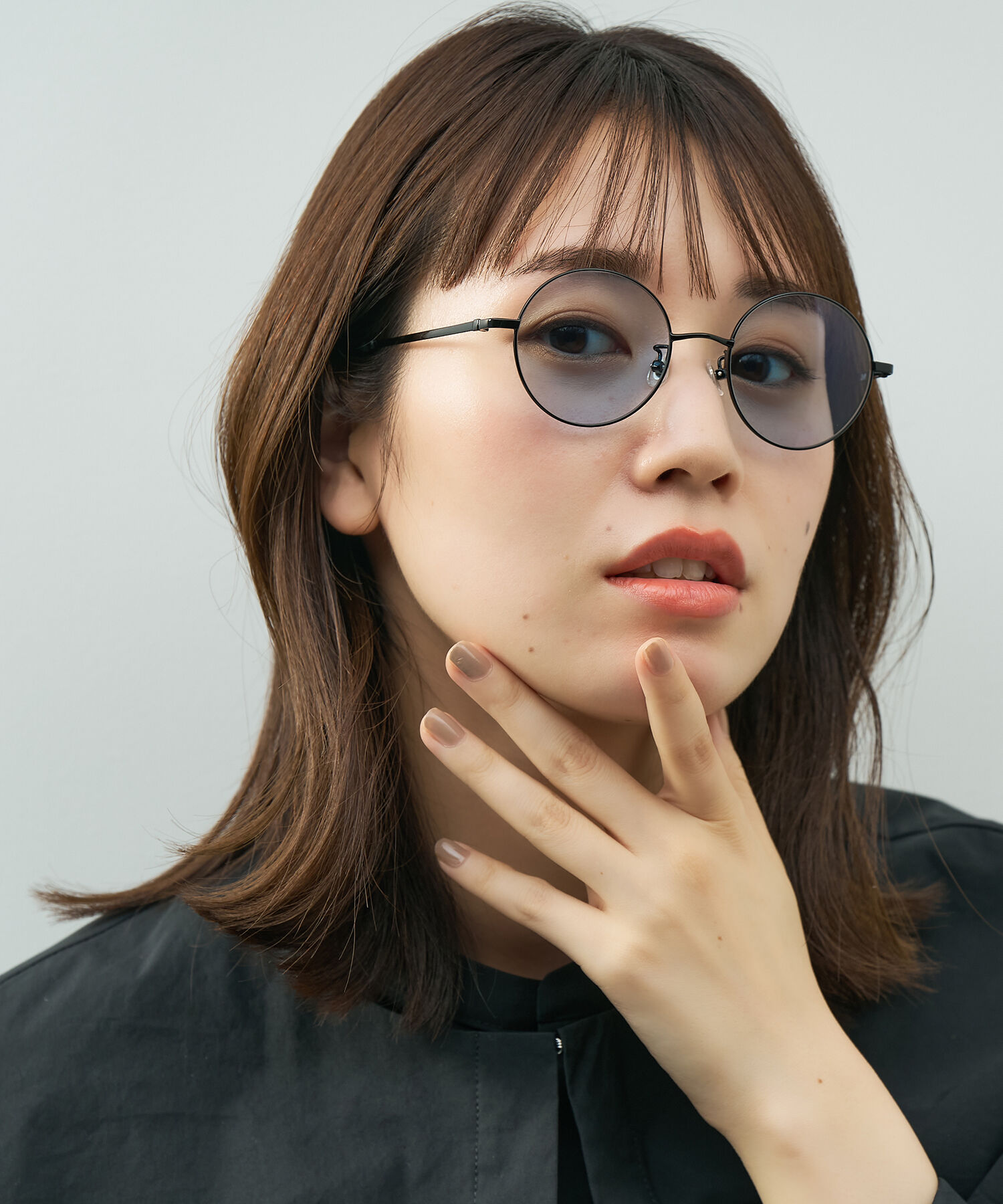  「SUNCUTGlasses/UV100%CUT ラウンド型 丸型 メタル サングラス カラーレンズ 紫外線対策 UVカット」|サングラス|