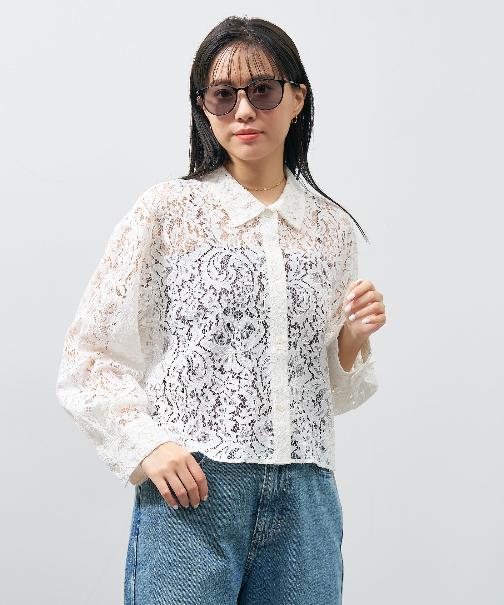  「SUNCUTGlasses/UV100%CUT ボストン型  軽量 ズレ落ち防止 サングラス｜Zoff SMART Skinny」|サングラス|