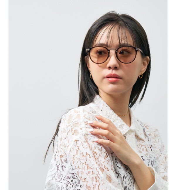  「ボストン型 調光サングラス｜UNITED ARROWS ﾚﾝｽﾞの色が変わる UVカット 紫外線対策 ユナイテッドアローズ」|サングラス|