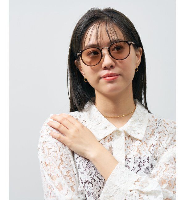  「ボストン型 調光サングラス｜UNITED ARROWS ﾚﾝｽﾞの色が変わる UVカット 紫外線対策 ユナイテッドアローズ」|サングラス|