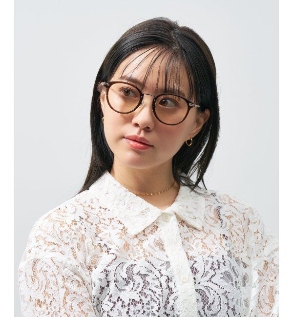  「ボストン型 調光サングラス｜UNITED ARROWS ﾚﾝｽﾞの色が変わる UVカット 紫外線対策 ユナイテッドアローズ」|サングラス|