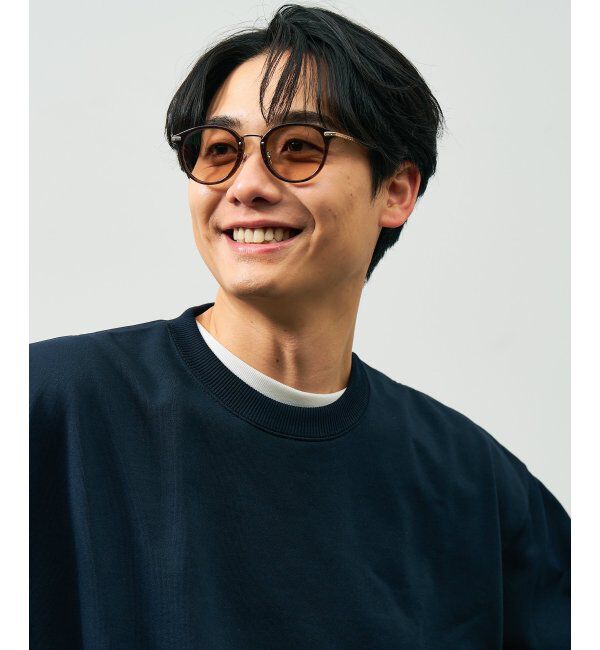  「ボストン型 調光サングラス｜UNITED ARROWS ﾚﾝｽﾞの色が変わる UVカット 紫外線対策 ユナイテッドアローズ」|サングラス|