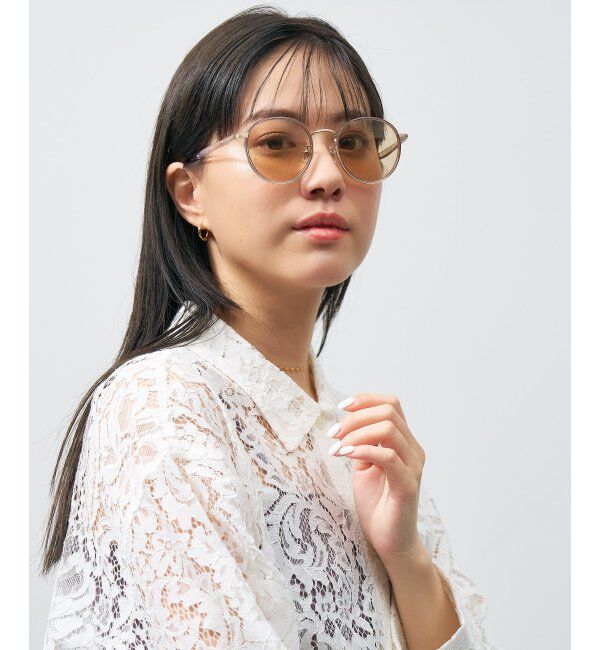  「Zoff｜UNITED ARROWS サングラス ユナイテッドアローズ｜カラーレンズ｜異素材｜UVカット 紫外線対策」|サングラス|