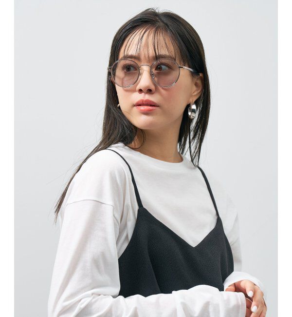  「Zoff｜UNITED ARROWS サングラス ユナイテッドアローズ｜カラーレンズ｜異素材｜UVカット 紫外線対策」|サングラス|