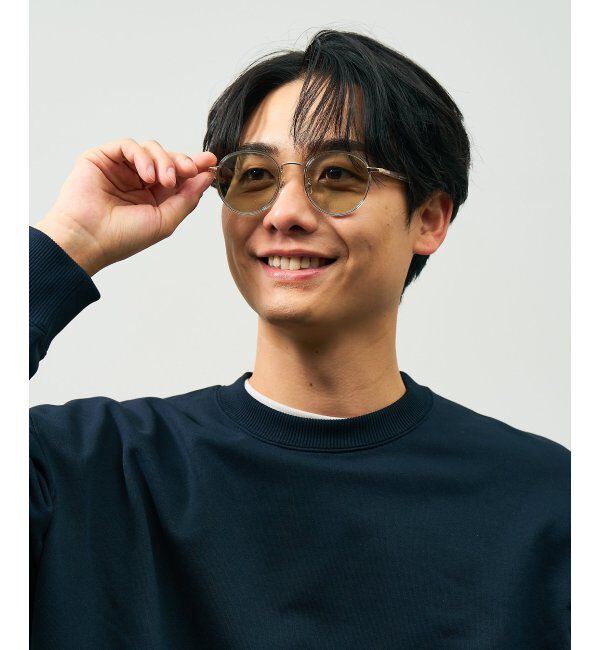  「Zoff｜UNITED ARROWS サングラス ユナイテッドアローズ｜カラーレンズ｜異素材｜UVカット 紫外線対策」|サングラス|