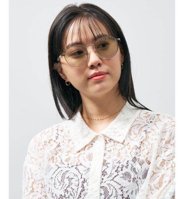  「Zoff｜UNITED ARROWS サングラス ユナイテッドアローズ｜カラーレンズ｜異素材｜UVカット 紫外線対策」|サングラス|