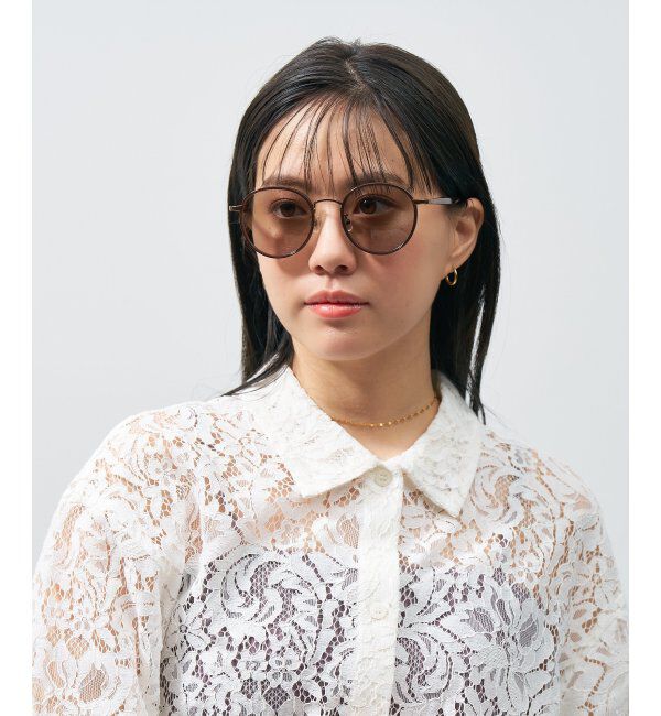  「Zoff｜UNITED ARROWS サングラス ユナイテッドアローズ｜カラーレンズ｜異素材｜UVカット 紫外線対策」|サングラス|