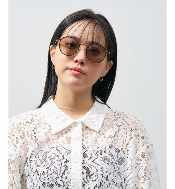  「Zoff｜UNITED ARROWS サングラス ユナイテッドアローズ｜カラーレンズ｜異素材｜UVカット 紫外線対策」|サングラス|