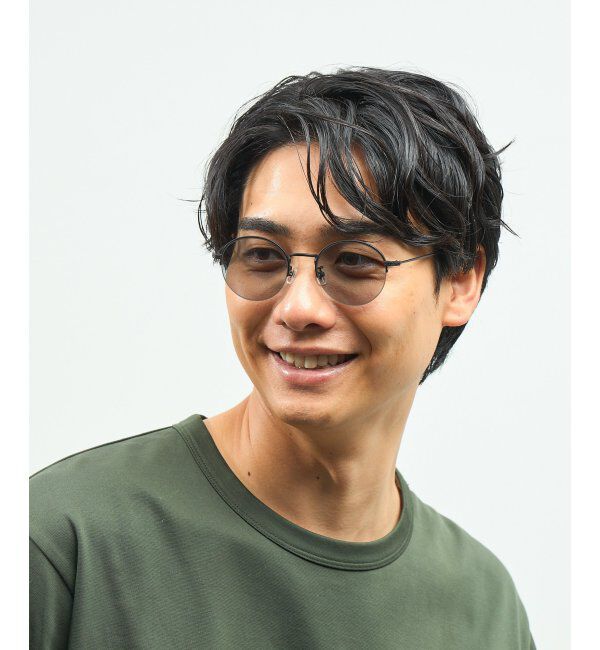  「Zoff｜UNITED ARROWS オーバル型｜サングラス ユナイテッドアローズ｜軽量｜カラーレンズ ｜UVカット」|サングラス|