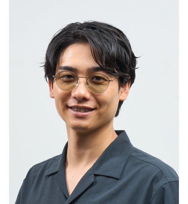  「Zoff｜UNITED ARROWS オーバル型｜サングラス ユナイテッドアローズ｜軽量｜カラーレンズ ｜UVカット」|サングラス|