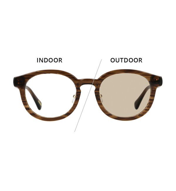  「【WEB限定】Zoff｜UNITED ARROWS 調光 サングラス レンズの色が変わる ユナイテッドアローズ UVカット」|サングラス|