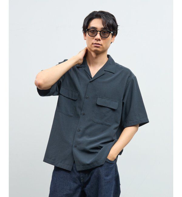  「Zoff｜UNITED ARROWS ボストン型｜サングラス ユナイテッドアローズ｜カラーレンズ｜黒縁 ｜UVカット」|サングラス|