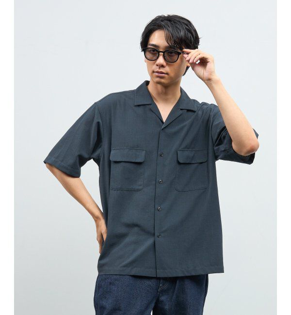  「Zoff｜UNITED ARROWS ボストン型｜サングラス ユナイテッドアローズ｜カラーレンズ｜黒縁 ｜UVカット」|サングラス|