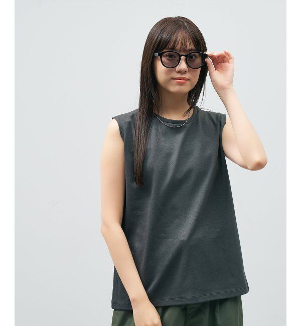  「Zoff｜UNITED ARROWS ボストン型｜サングラス ユナイテッドアローズ｜カラーレンズ｜黒縁 ｜UVカット」|サングラス|